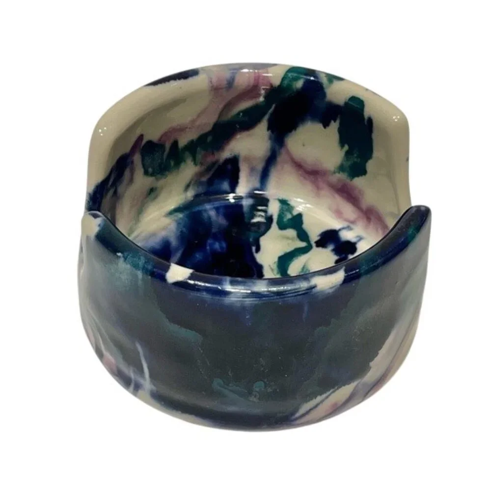 David Yager Stoneware Sponge Dish NEW - Picture 5 of 7